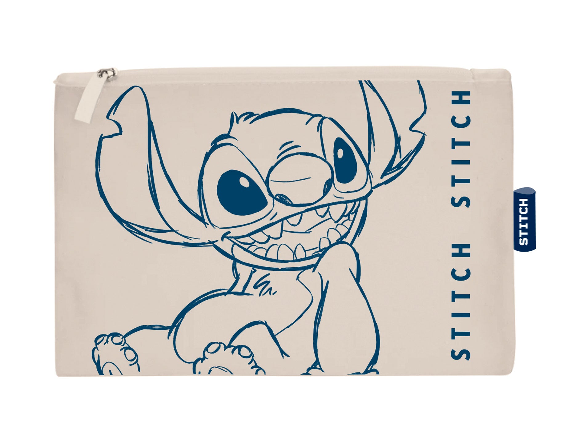 Arditex Kosmetiktasche – 22,5×1×16 cm – Mehrfarbig, Baumwolle, Polyester – Lilo & Stitch (WD17090)