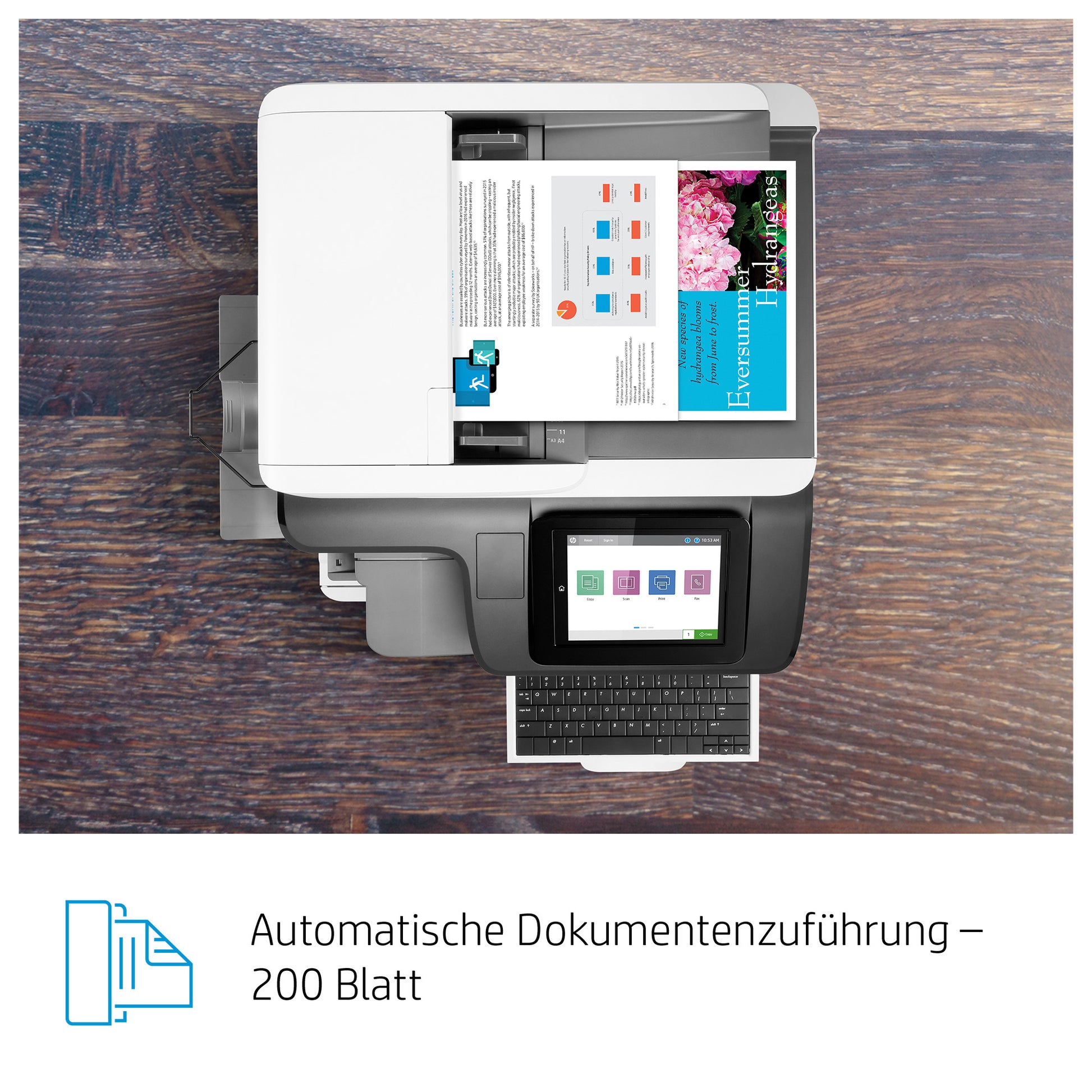 HP ENT FLOW M776ZS – Farbiger Laser-MFP