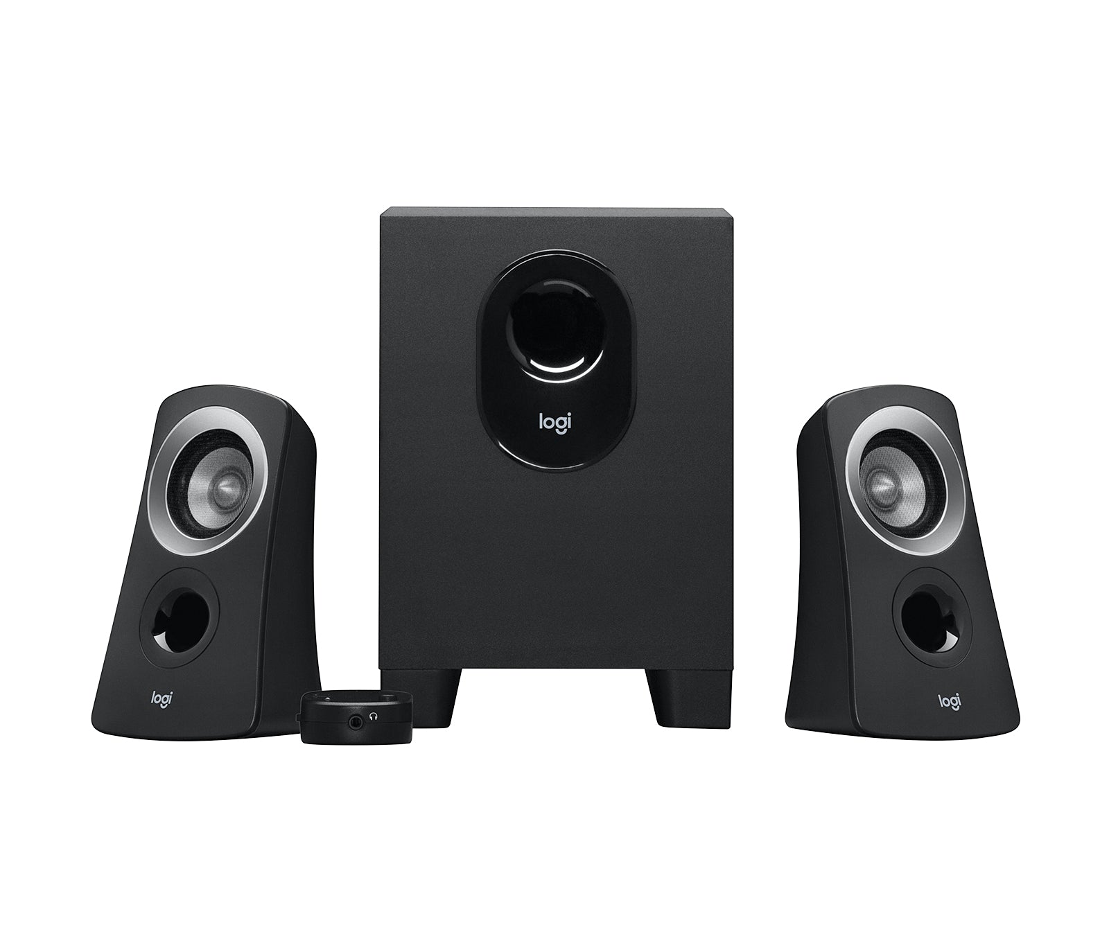 Logitech Z313 – PC-Lautsprecher – 2.1, 25 W, 3,5 mm – Schwarz