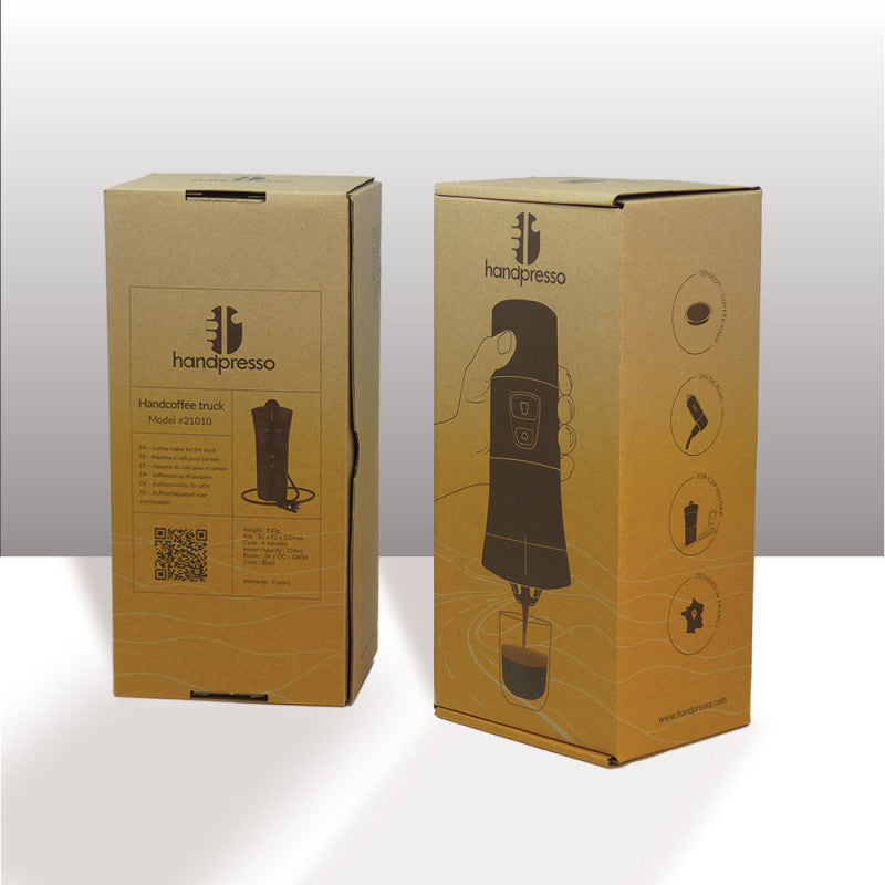 Handpresso Kapselmaschine – für Senseo, 0,1 l, schwarz, 9,5×22,5×9,5 cm