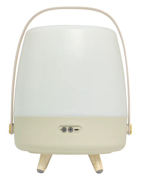 Kooduu Lite-Up Play 2.0 – Bluetooth-Lautsprecher – mit Beleuchtung, 10 W, 11 h – Ozeanblau