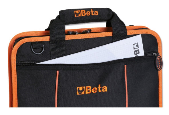 Beta 2001/BZV Werkzeugtasche – leer, schwarz, Polyester