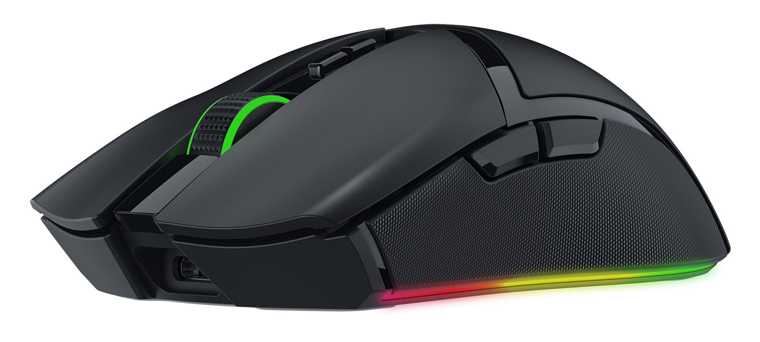 Razer Cobra Pro Gaming-Maus – kabellos, 10 Tasten, für Rechtshänder, programmierbare Tasten, schwarz