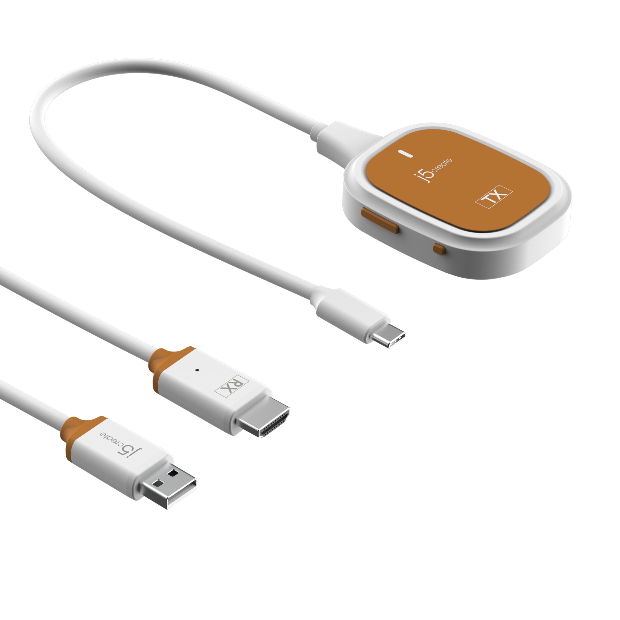 j5create Wireless-HDMI-Set, USB-C, Full HD
