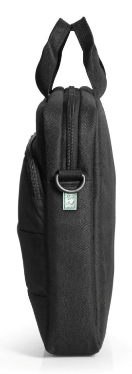 Port Designs ECO PORTLAND II Notebook-Tasche bis 16" – abnehmbarer Schultergurt, Fronttasche – Schwarz