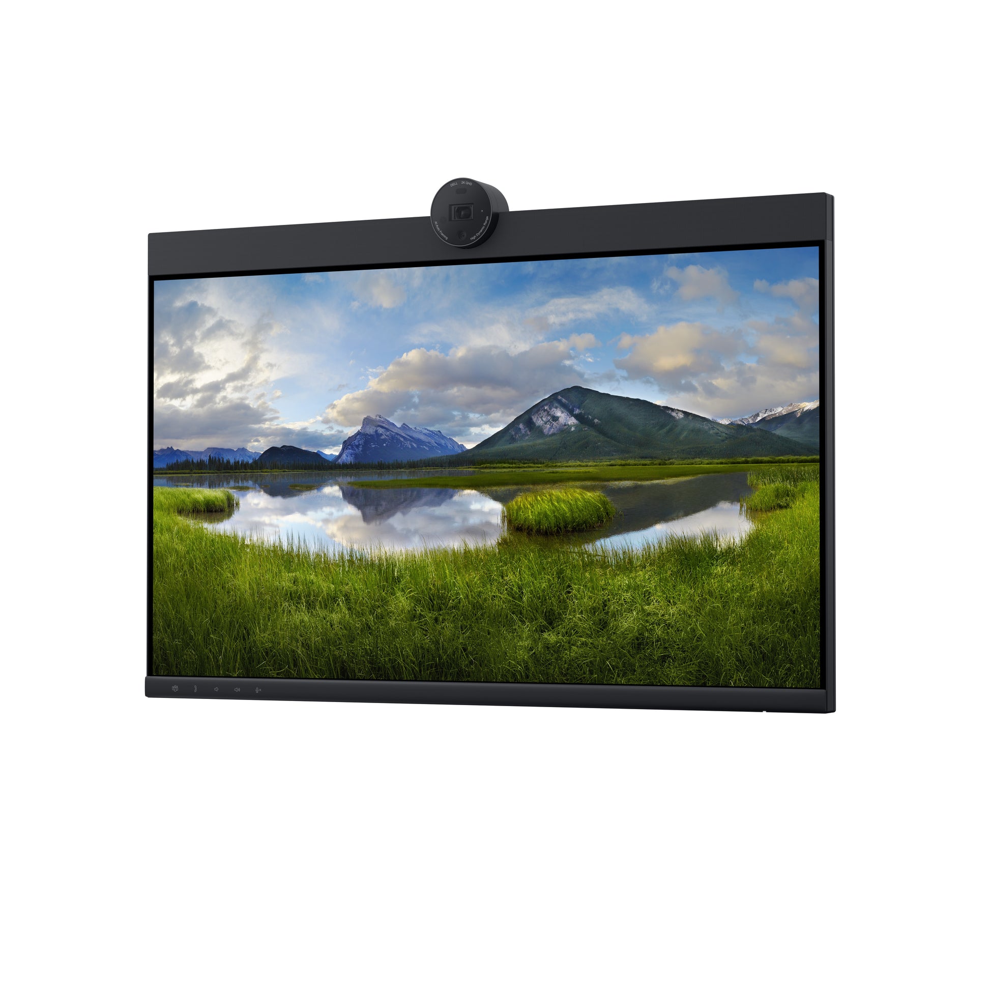 DELL P2424HEB – Monitor, 23,8", 250 cd/m², Webcam, USB-C, Integrierte Lautsprecher, VESA 100 × 100, Schwarz