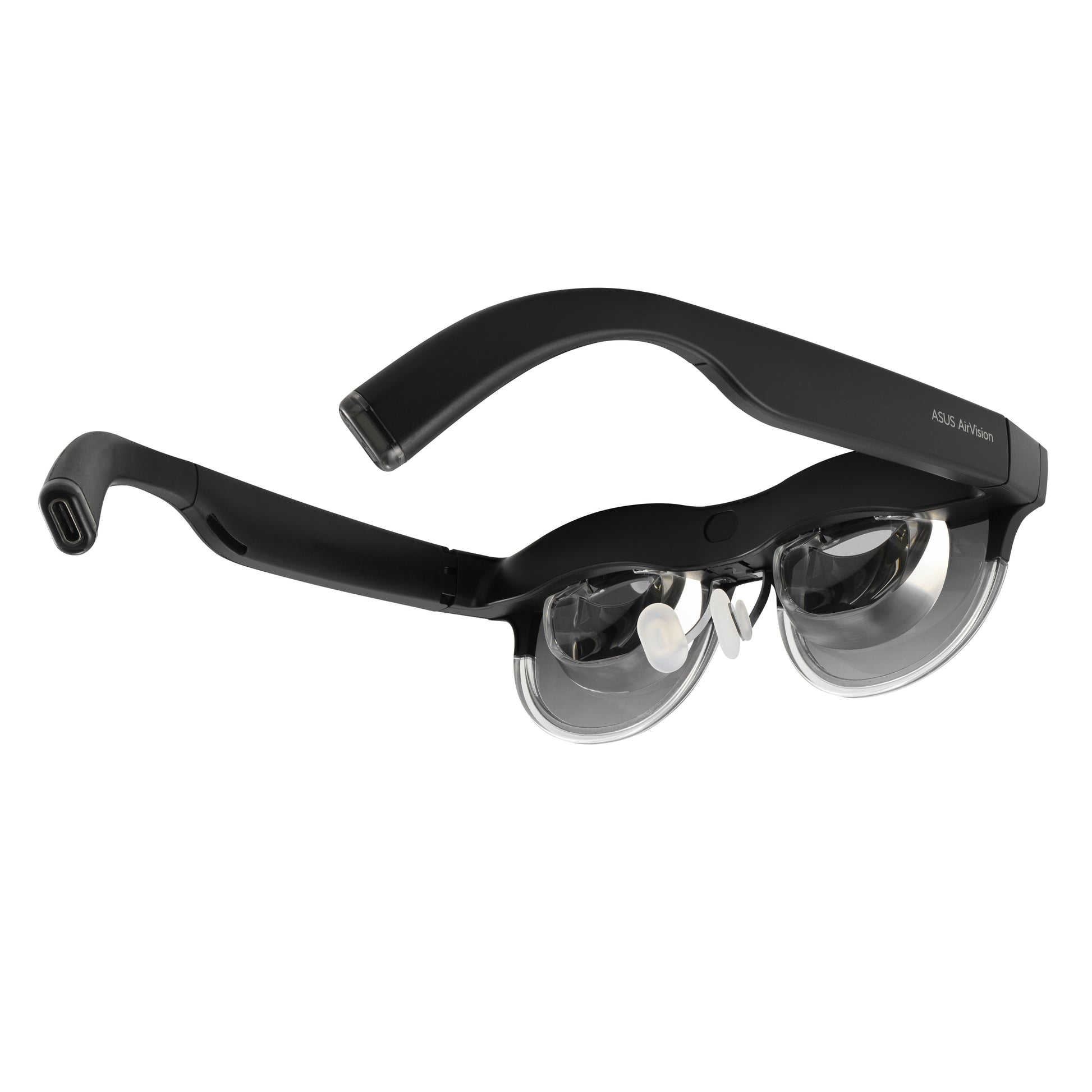 ASUS AirVision M1 100 – AR-Headset – 1920×1080, Micro OLED, 72 Hz, 38°, 1100 cd/m², Schwarz, inkl. Tragetasche