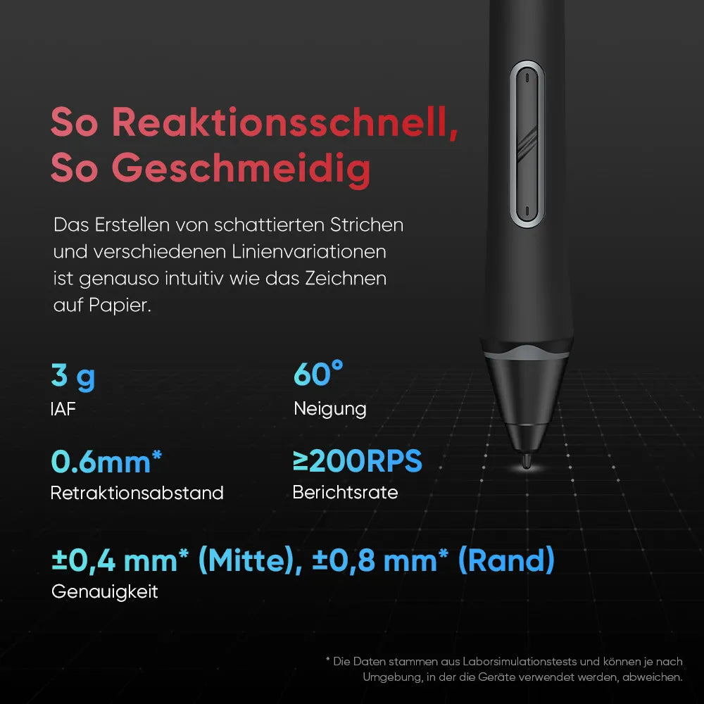 XPPen XP-PEN – Stiftdisplay Artist Pro 15.6 V2, schwarz, für Windows, macOS, Android und mehr