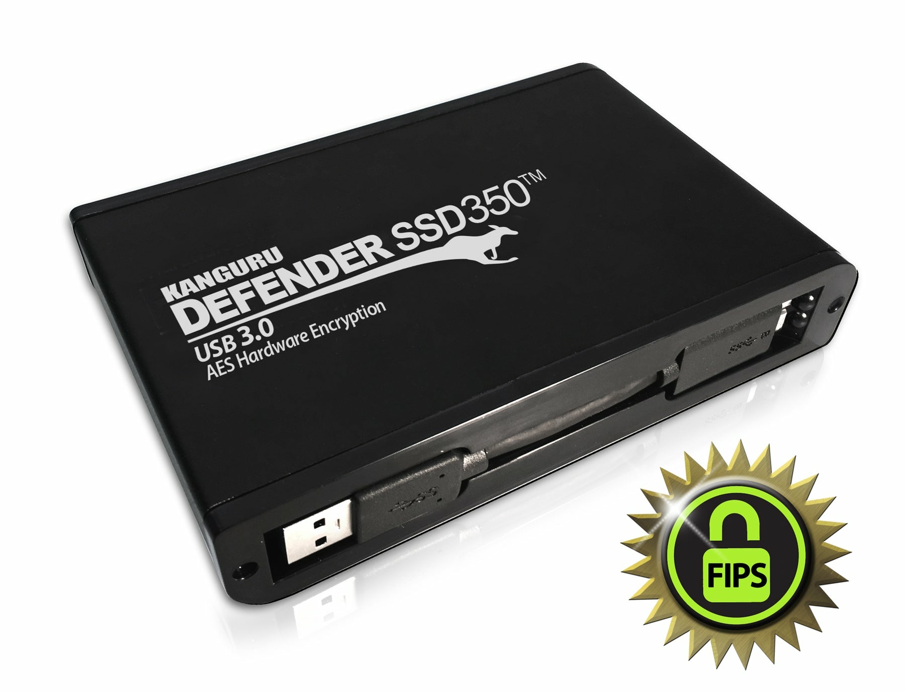 iStorage Kanguru Defender SSD350 – 8 TB 2,5" SSD, USB 3,2 Gen1 (Micro-USB B), verschlüsselt, FIPS 140-2