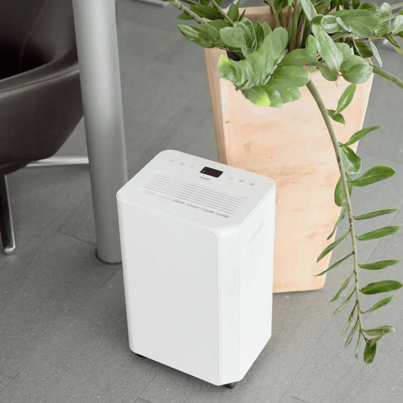 Ecofort Luftentfeuchter ecoQ DryAir 20L – 20 L/24 h, bis 50 m², Tank 4,5 l, Hygrostat