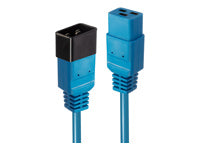 Lindy Netzkabel, IEC C19 auf IEC C20, 3 m, Blau