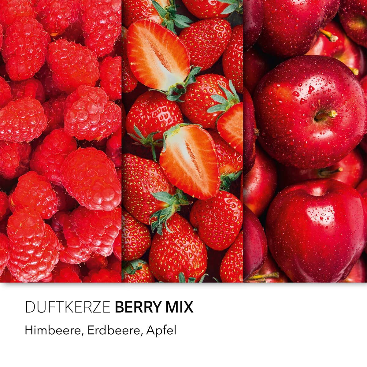 Balthasar Haribo Berry Mix – Duftkerze, Votivkerze im Glas, 12–20 h