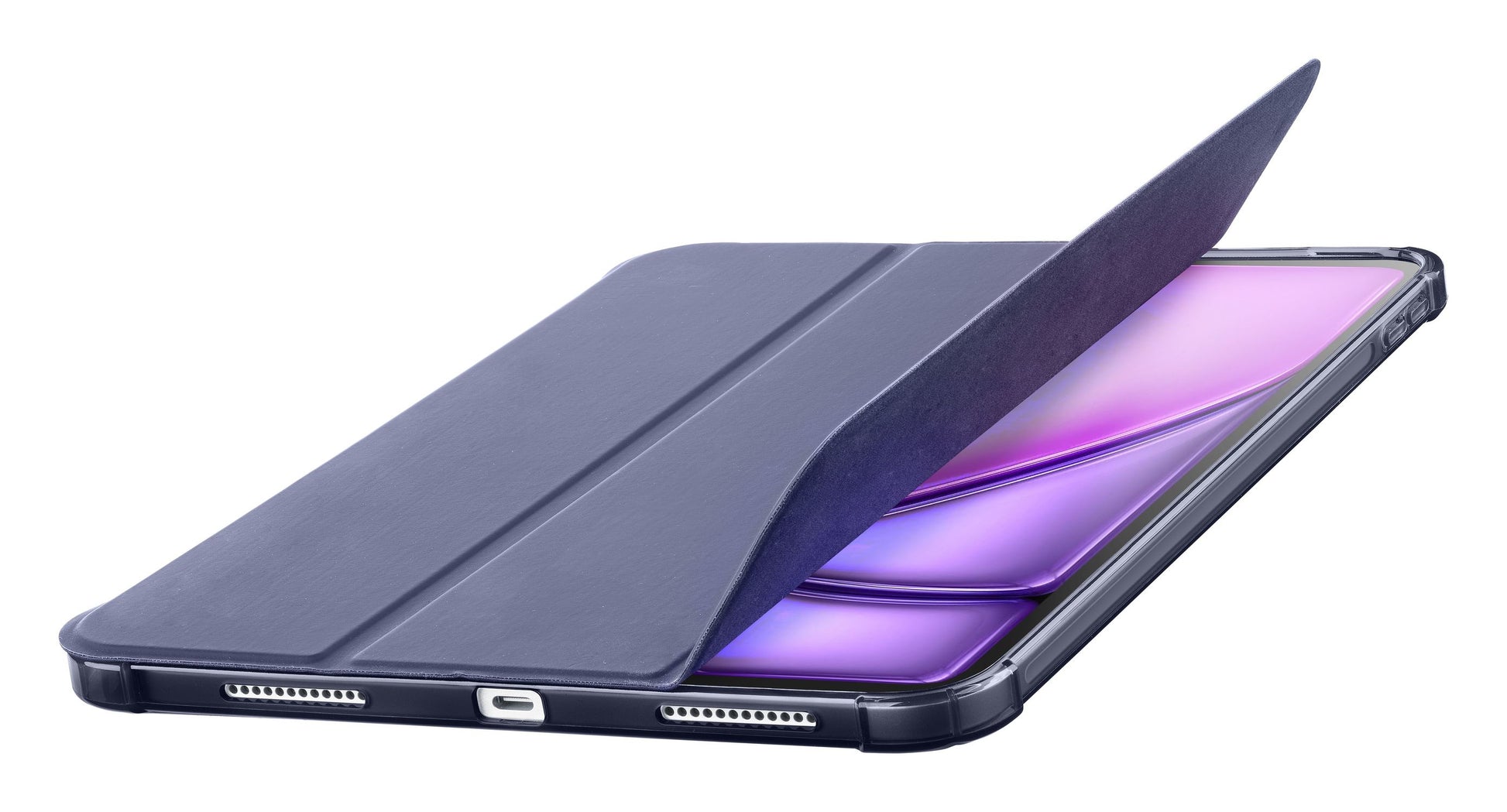 Cellularline Tablet-Hülle für iPad Air 11" (M2/2024), iPad Air 10,9" (2022), iPad Pro 11" (2018) – Blau