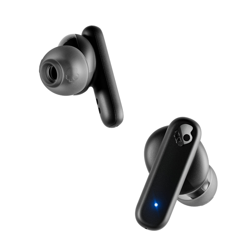 Skullcandy Smokin Buds TWS In-Ear – mit Ladecase, Schwarz, BT 5.2