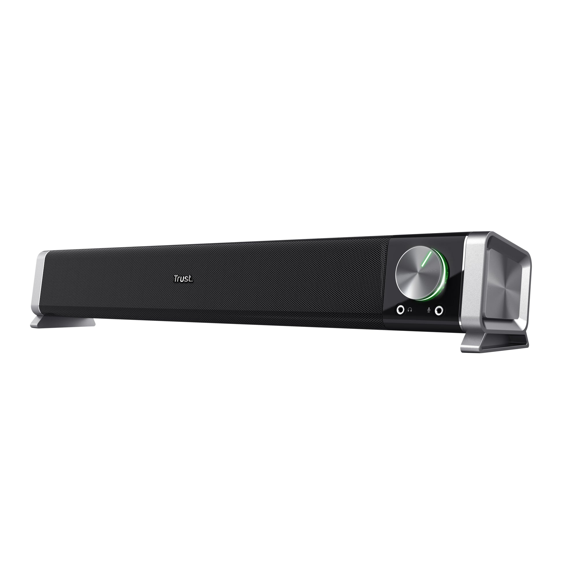 Trust Asto – Soundbar – 2.0, 6 W, USB, 3,5 mm Klinke, Schwarz