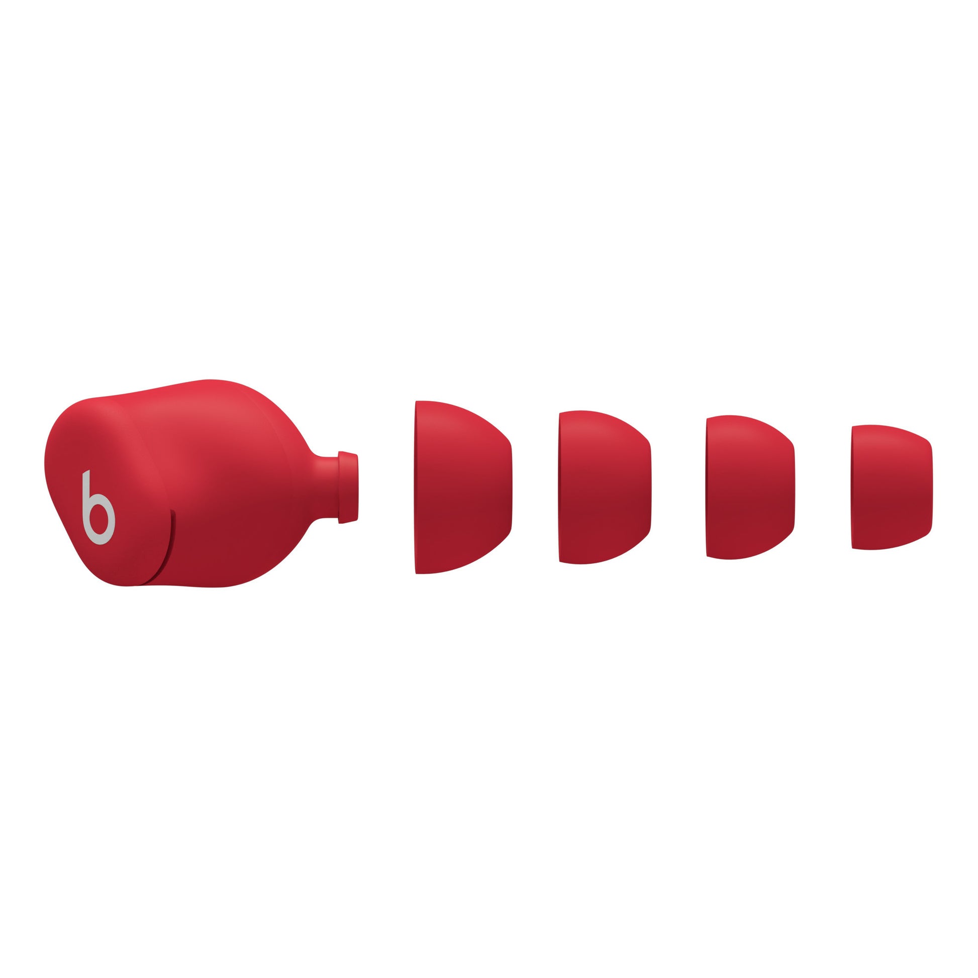 Apple Beats Solo Buds – True Wireless In-Ear, Bluetooth, USB-C Ladecase, Transparent Rot