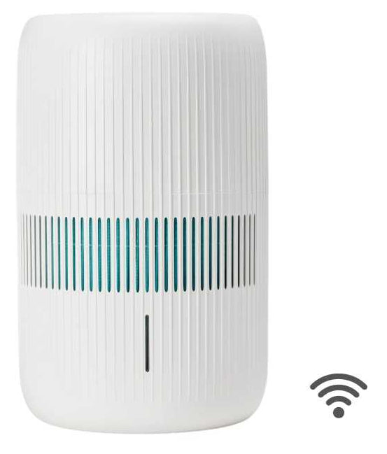 Ecofort ecoQ HumidAir E600+ Luftbefeuchter – Verdunster, 650 ml/h, 4 l Tank, bis 80 m², Hygrostat