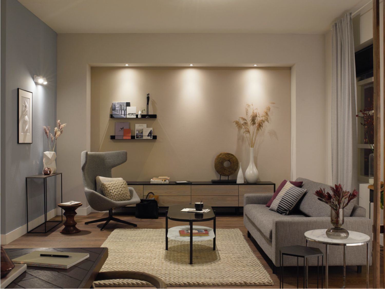 Philips Hue Smart-Leuchtmittel GU5.3 MR16 – 2000–6500 K, 400 lm, 5,1 W, Zigbee – für Philips Hue – 2 Stk.
