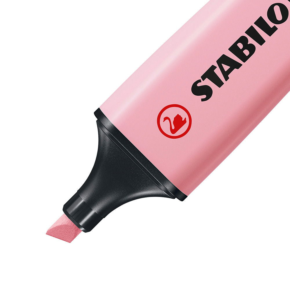 STABILO BOSS Original Textmarker Set 4 Farben – Keilspitze, 2–5 mm