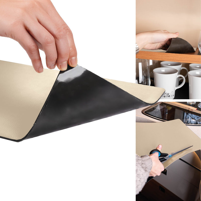 Silwy Tischset – 27×36 cm, Metall, Beige