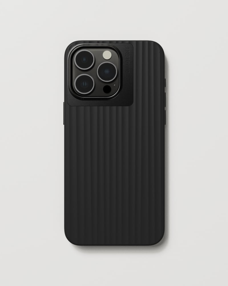 Nudient – Backcover – für Apple iPhone 15 Pro Max – schwarz – Kunststoff