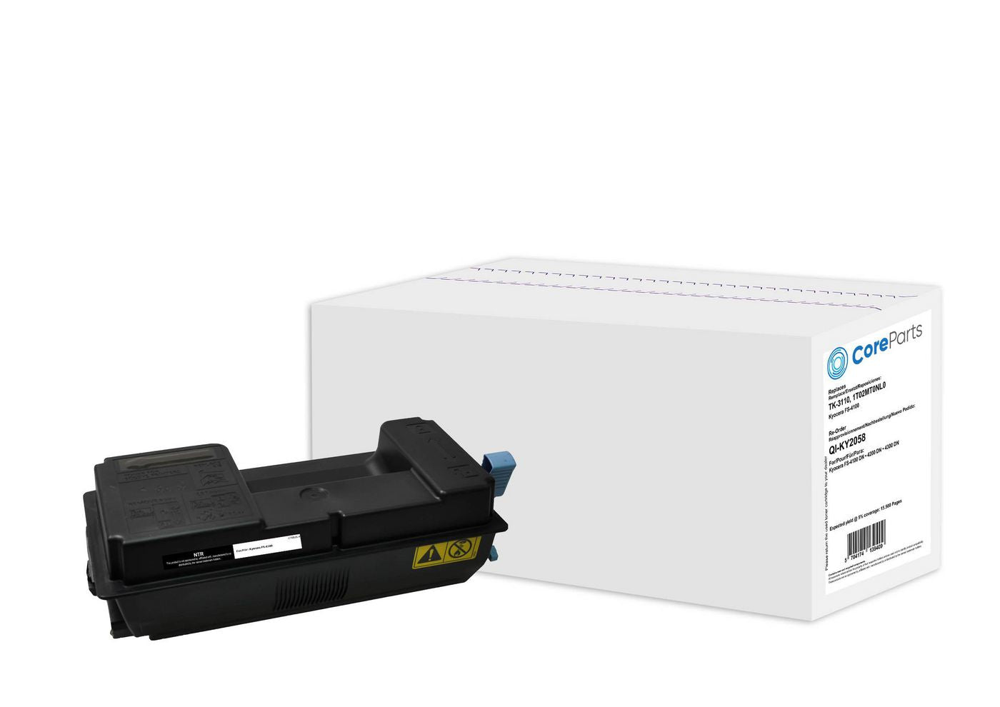 CoreParts TK-3110 Schwarz Toner – Kompatibel – 15'500 Seiten – für Kyocera FS-4100