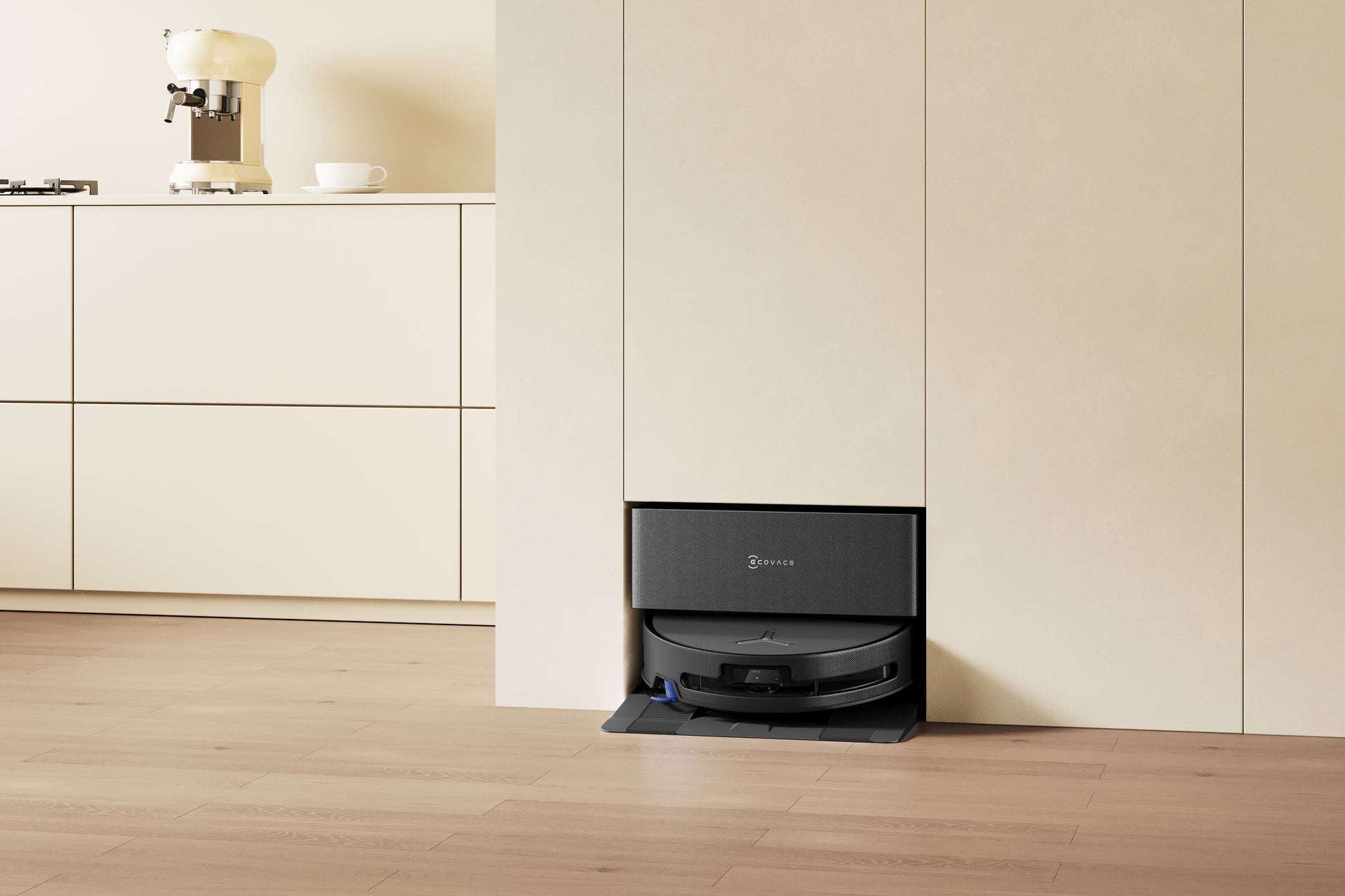 Ecovacs Deebot T90 PRO OMNI Saugroboter mit Absaugstation und Wischfunktion – 30000 Pa, 350 min, Höhe 98 mm