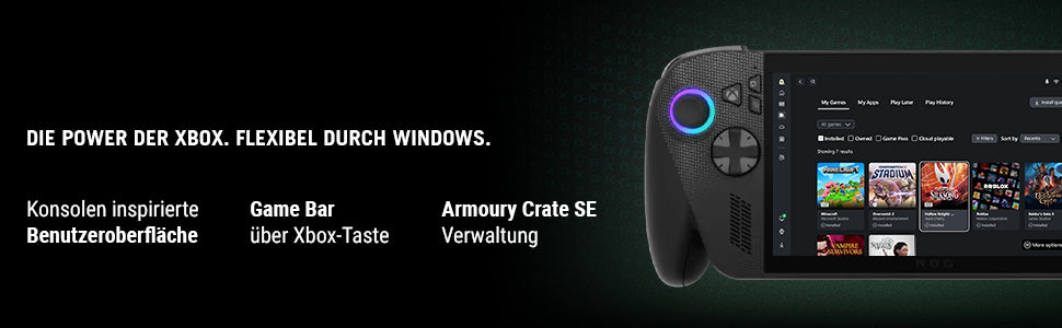 Asus ROG Ally Micro – AMD Ryzen AI Z2 Extreme, 24 GB RAM, 1 TB SSD, Windows 11 Home