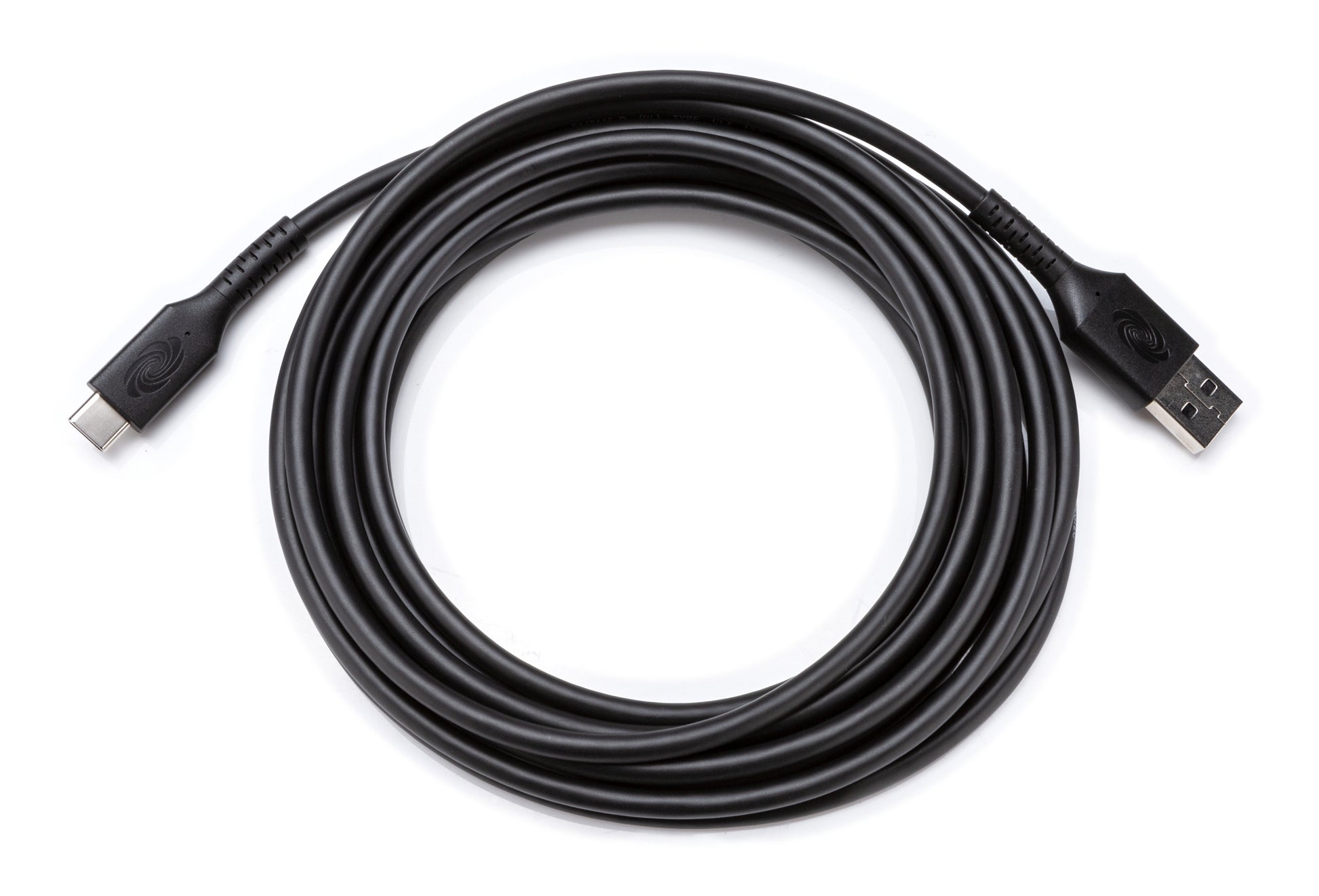 Crestron USB-A auf USB-C Kabel – USB 2.0 (480 Mbit/s) – 3,7 m – USB-IF zertifiziert – Schwarz
