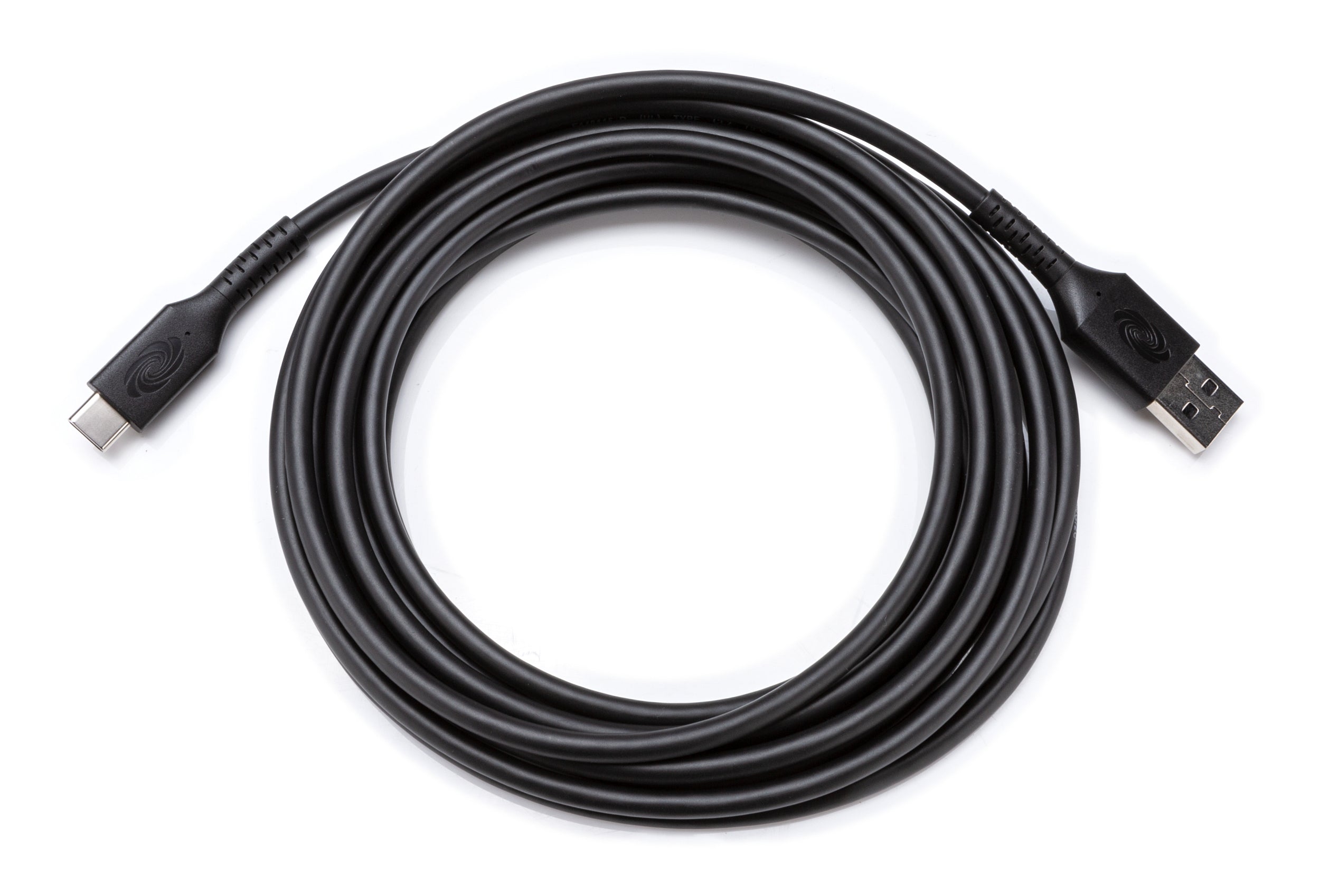 Crestron USB-A auf USB-C Kabel – USB 2.0 (480 Mbit/s) – 3,7 m – USB-IF zertifiziert – Schwarz