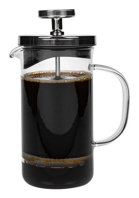 Furber. Furber French Press / Kaffeebereiter – 0,35 l, 3 Tassen, Borosilikatglas