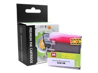 Static Control Components Static Control Tintenpatrone LC-61M, Magenta, 325 Seiten, kompatibel – für Brother