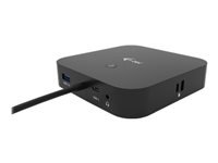 i-tec MST DS Dockingstation – USB-C, DP, HDMI, 5× USB-A, 2× USB-C, 100 W PD, GbE, für Windows/Mac/Linux