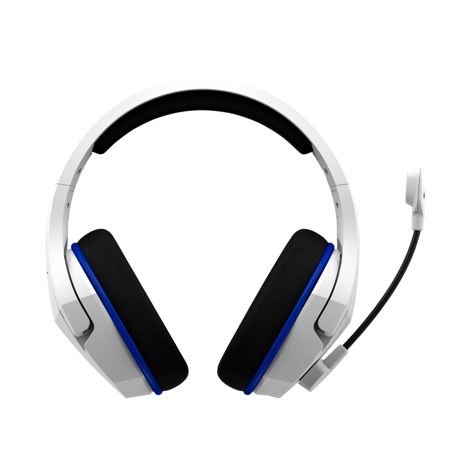 HP HyperX Stinger Core W PS5 Gaming-Headset – On-Ear, Stereo, 2,4 GHz kabellos, 3,5 mm Klinke, Blau/Weiss