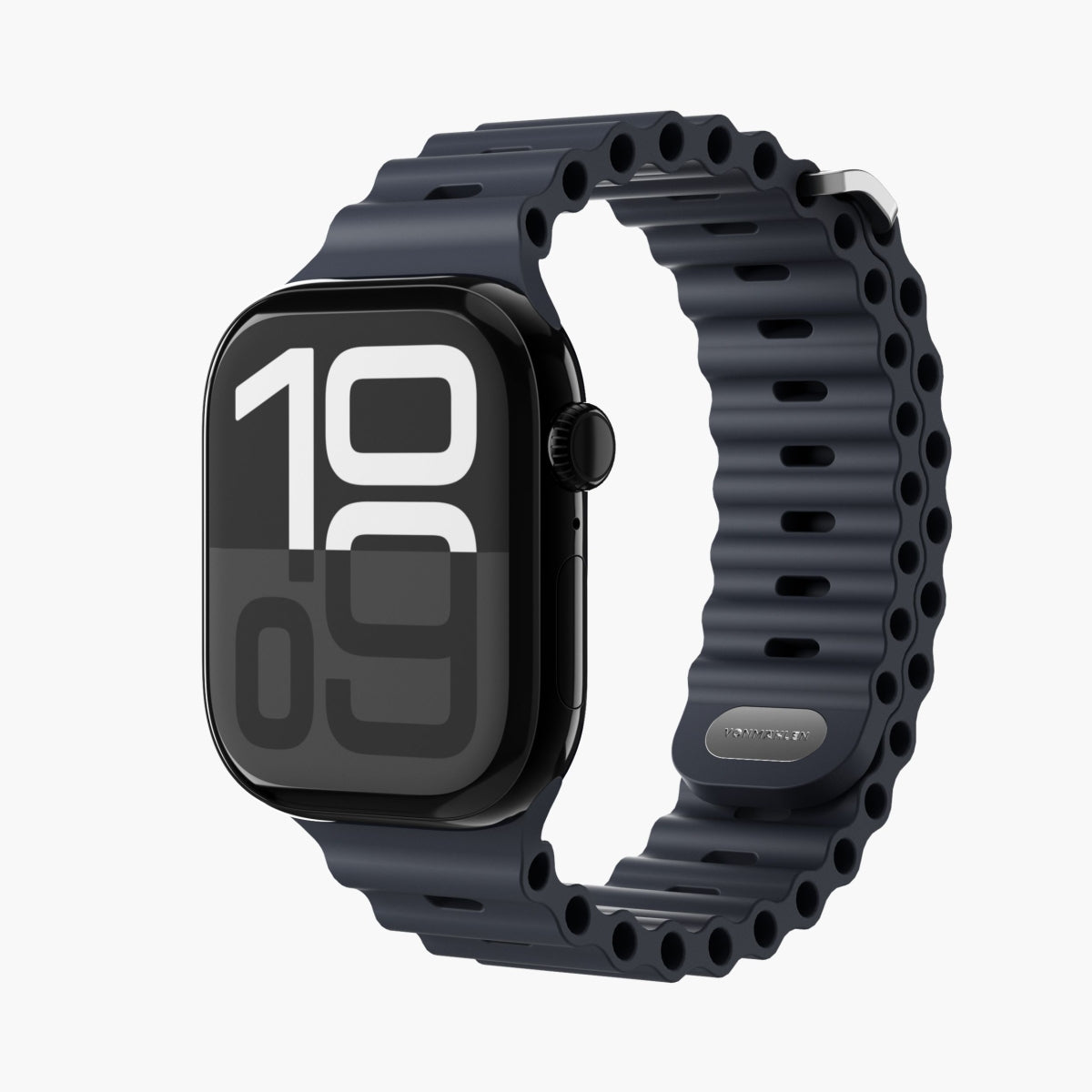 Vonmählen Wave Band 2 – Sportarmband, Navy, für Apple Watch 40/41/42 mm