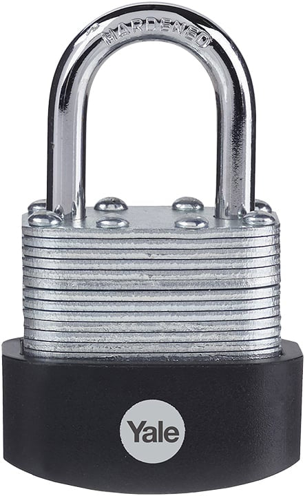 Yale Y125B 40/22 Mechanisches Vorhängeschloss – Stahl, Bügel 28×20 mm, Ø6 mm, Sicherheitsstufe 2