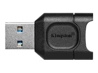 Kingston Technology Kingston – USB-Kartenleser USB-A – microSD – USB 3.2 Gen 1 (5 Gbit/s) – Schwarz – für Windows, Mac und mehr