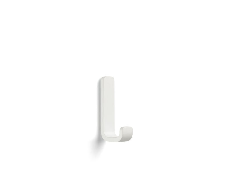 Zone Denmark Haken Rime – 2×2×8,5 cm, Aluminium, Wandmontiert, Weiss