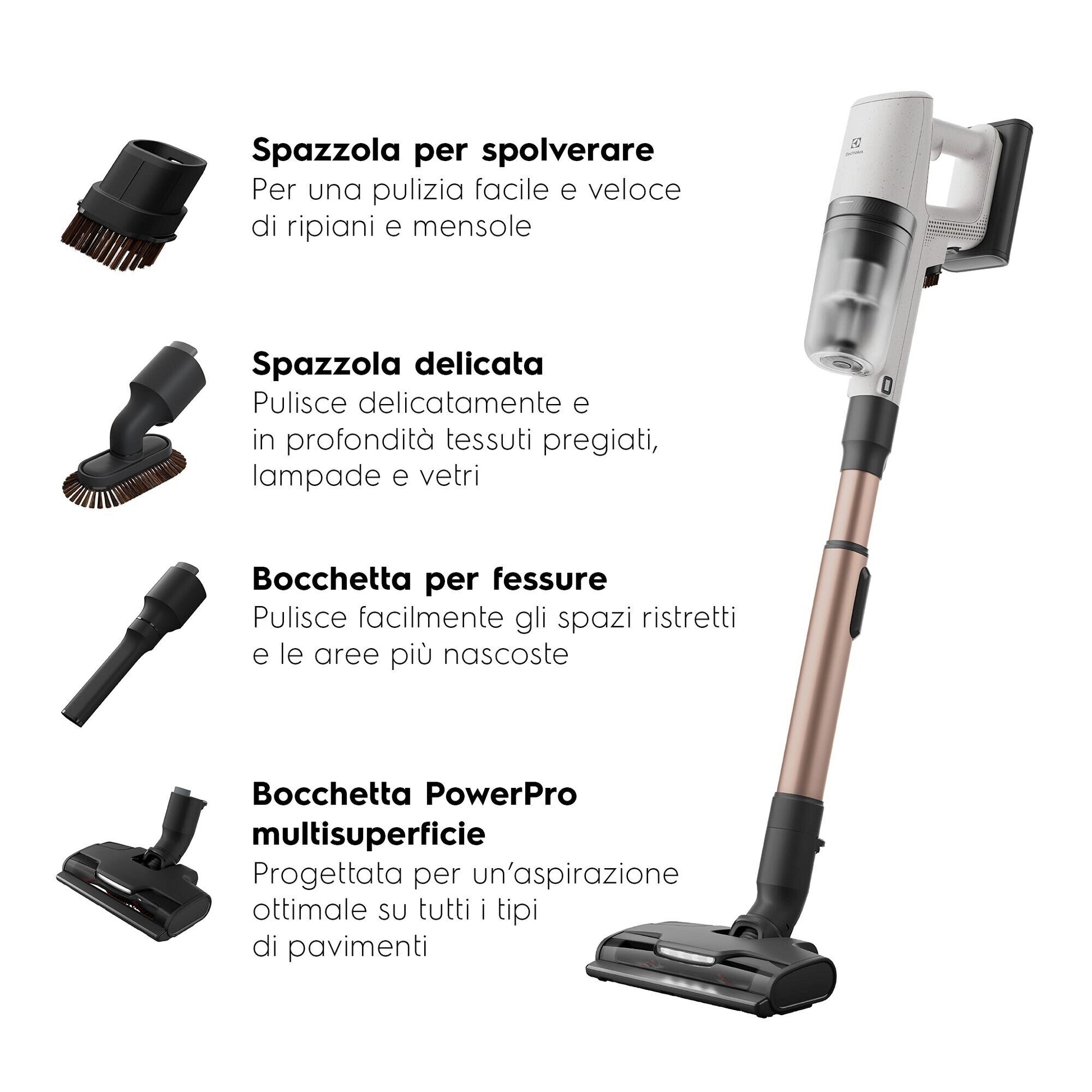 Electrolux Akkusauger EP82UB25SH – 4000 mAh, 0,4 l, Akkubetrieb, 25 V