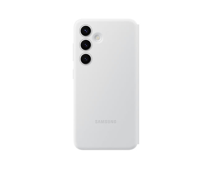 Samsung Booklet-Hülle – für Samsung Galaxy S24 – weiss – mit Kartenfach