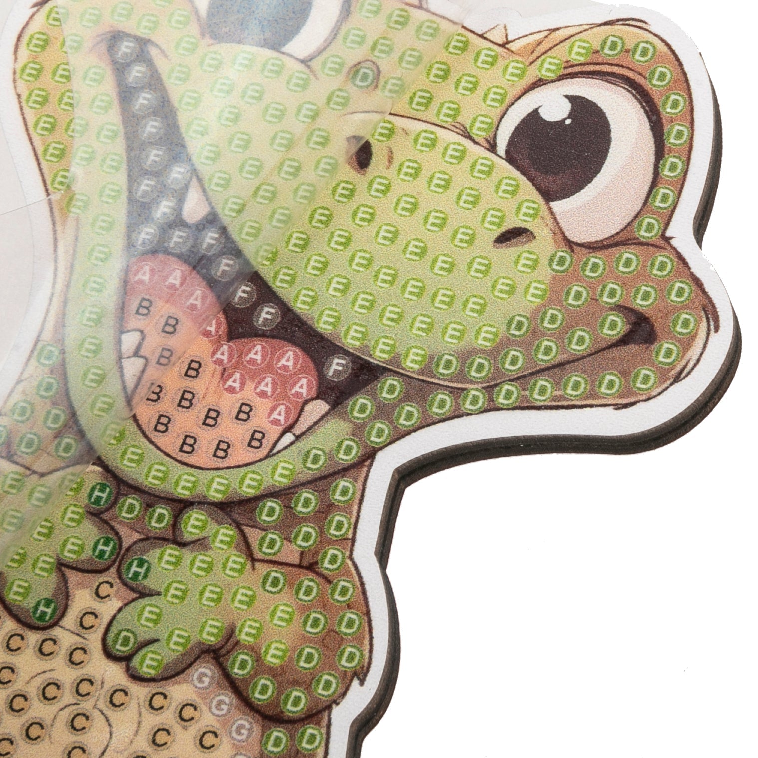 CRAFT Buddy Bastelset – Alligator – 11 cm – Sperrholz – ab 6 Jahren