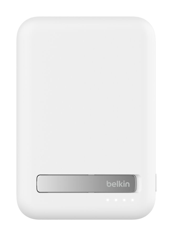 Belkin BoostCharge Pro – Powerbank (magnetisch/Wireless) – 8000 mAh, Wireless 15 W, Weiss