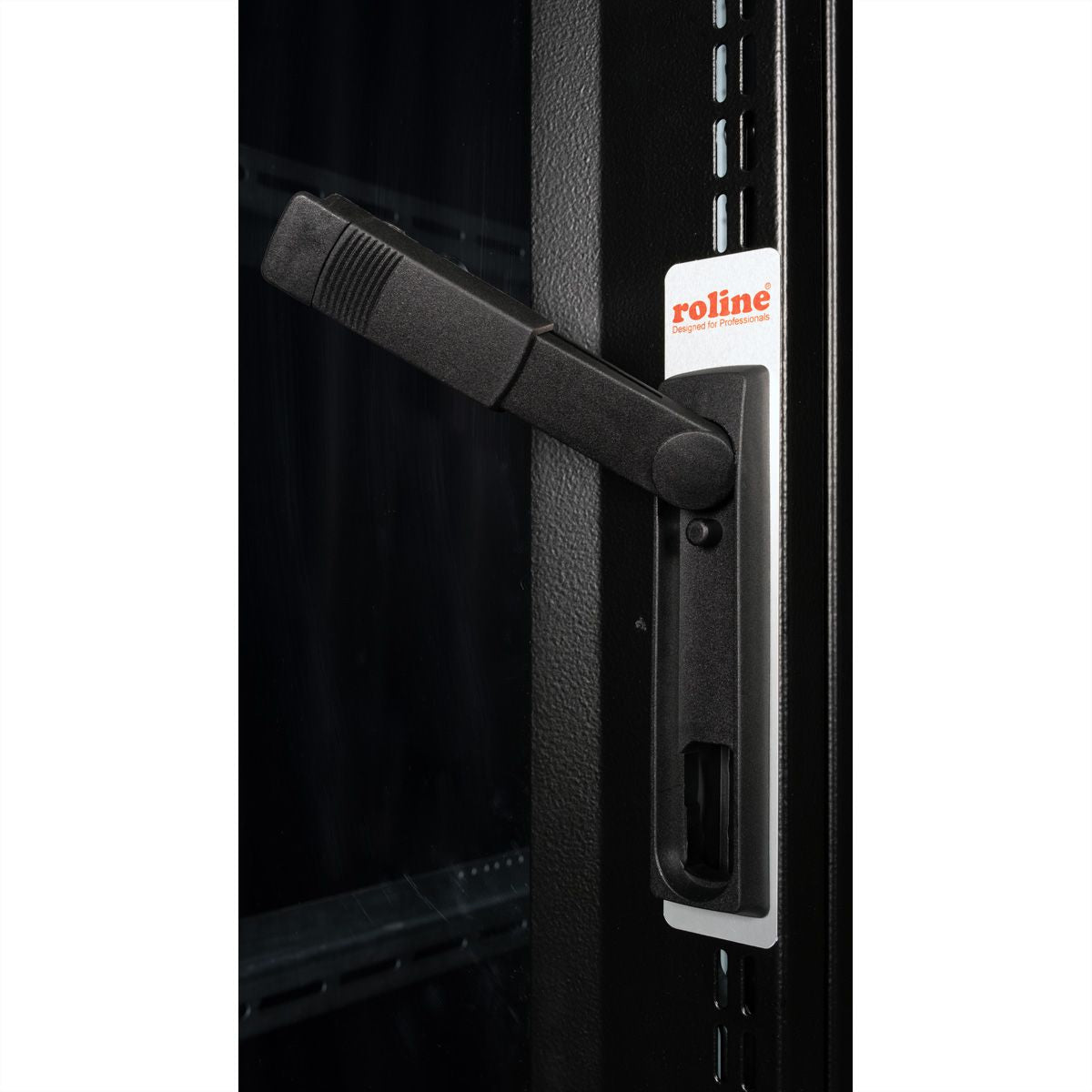 ROLINE Pro – 19" Netzwerkschrank 36U, IP20, abschliessbar, 600 × 1000 × 1705 mm, schwarz, Stahl
