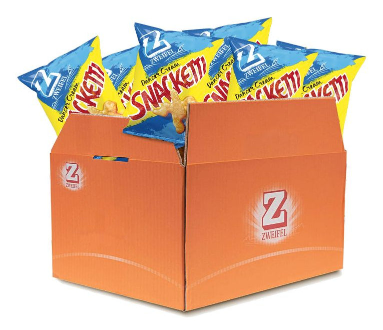 Zweifel Snacketti Dancer Chips – Rahm – 20 × 27 g