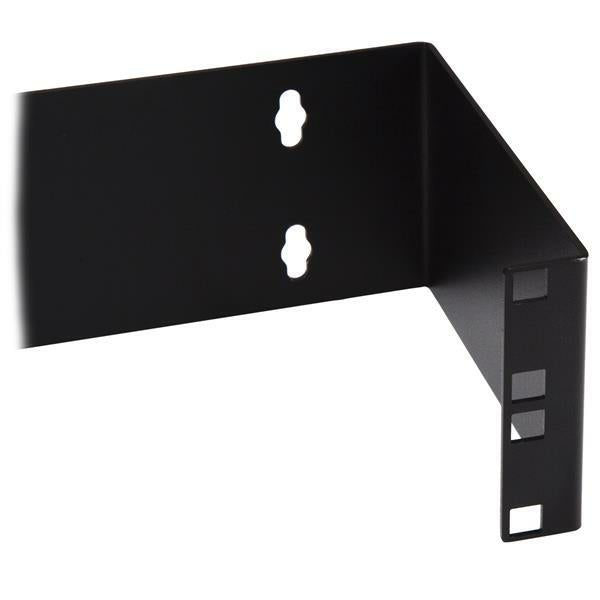 StarTech.com Rack-Wandhalter 19" – Wandmontage – 2U – 501 × 151 × 88 mm – 10 kg – für EIA/ECA-310-E – Schwarz