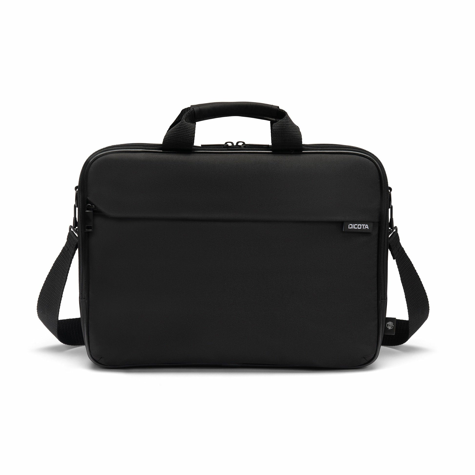 DICOTA Notebook-Tasche für Notebooks bis 17,3" – Abnehmbarer Gurt, Gepolstertes Fach – Schwarz