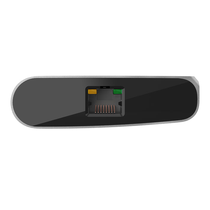 Belkin INC015BTSGY-CZ Multiport-Adapter – USB-C, 2× HDMI, 100 W PD, GbE, für Windows/Mac/iPadOS