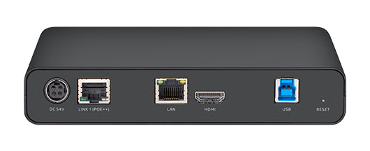 AVer UE1 – USB 3.0 Extender, über Cat5e/6/7, HDMI, USB-B, 4K@60 Hz, 100 m, PoE++, für AVer PTZ-Kameras