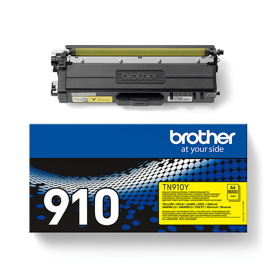 Brother Toner – Gelb, 9000 Seiten
