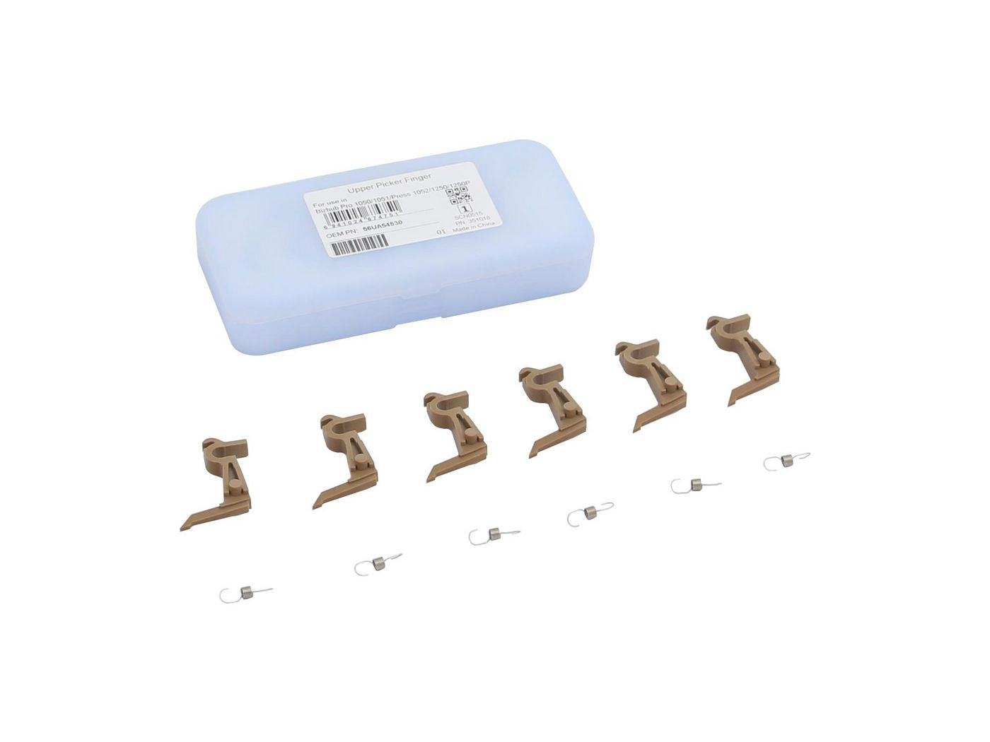 CoreParts Aufnahmefinger, braun – für Bizhub Pro 920/950, MSP351018